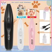 Rechargeable Pet Claw Nail Trimmer by Pet Foot Hair