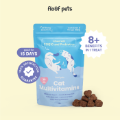 Floof Cat Multivitamin Treat 30 Chew Pouch