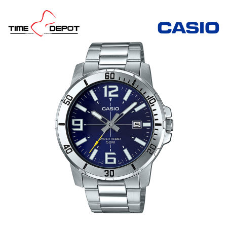 Casio Silver Stainless Steel Men's Watch