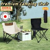 Moon Outdoor Folding Chair - Heavy Duty Portable Recliner