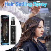 Hair Spray Net Strong Hold Salon Daily Use 100ml Hair Setting Spray Fluffy Style Unisex