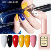 Cod Gel Polish Nail New Hot selling new color UV gel nail polish glue for long-lasting matte and glossy top Environmentally friendly tasteless 15ml big bottle