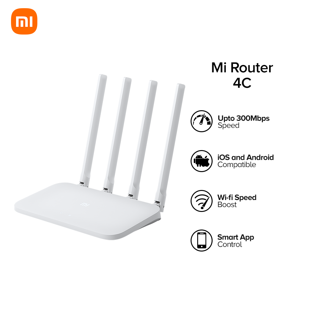 Xiaomi Mi Router 4C - Fast Wireless Wi-Fi Router