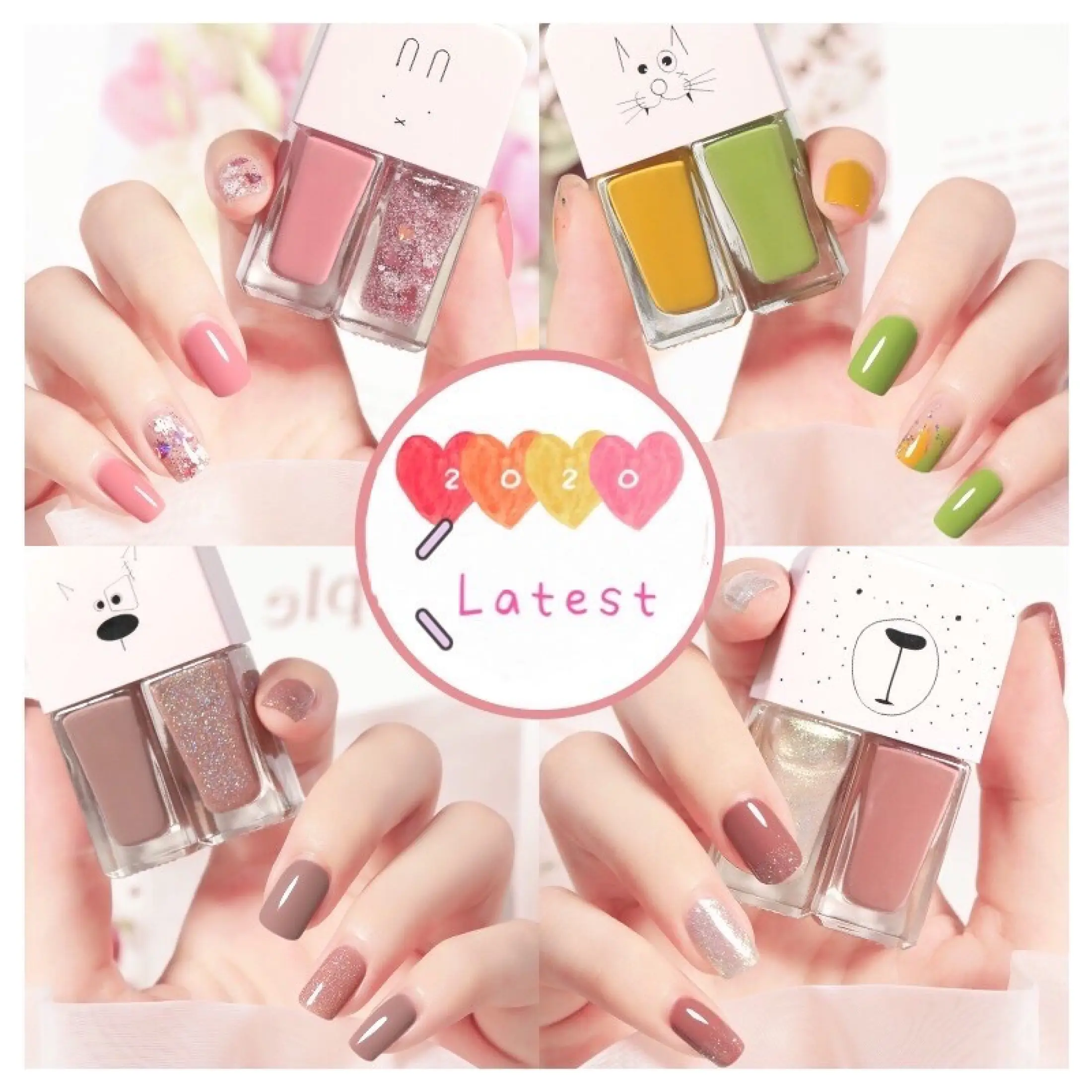 Cw For J R 2in1 Color Nail Polish Fairys Gift Nail Polish B1 B13 Lazada Ph
