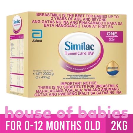 Similac Tummicare HW One 2kg 0-12 Months Old Infant Formula