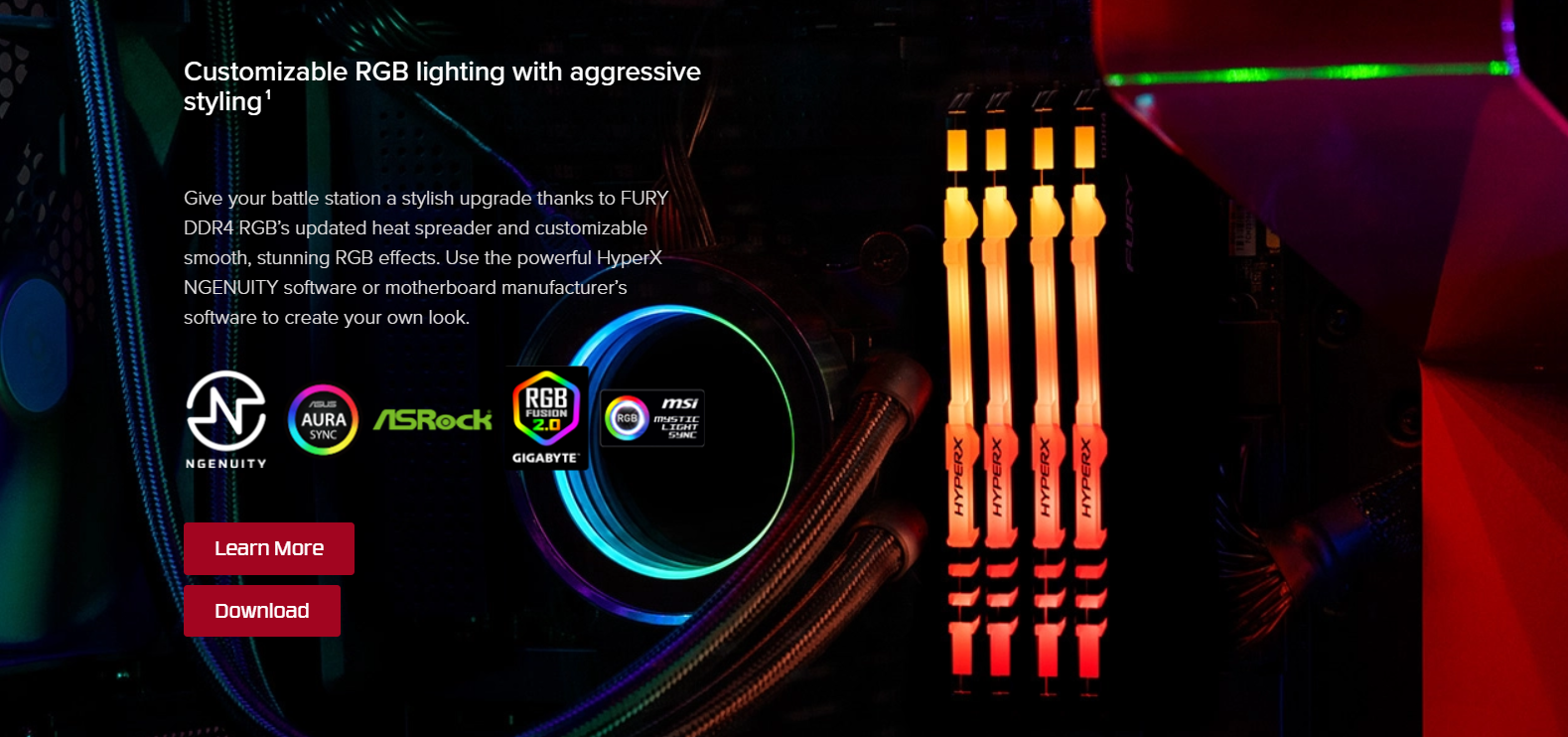 Memory Kingston Hyperx Fury Rgb Software Kingston Hyperx Fury Rgb