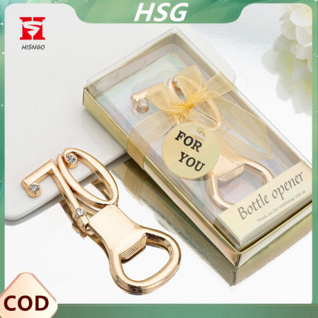 HSG 70th Birthday Can Opener Souvenir Gift