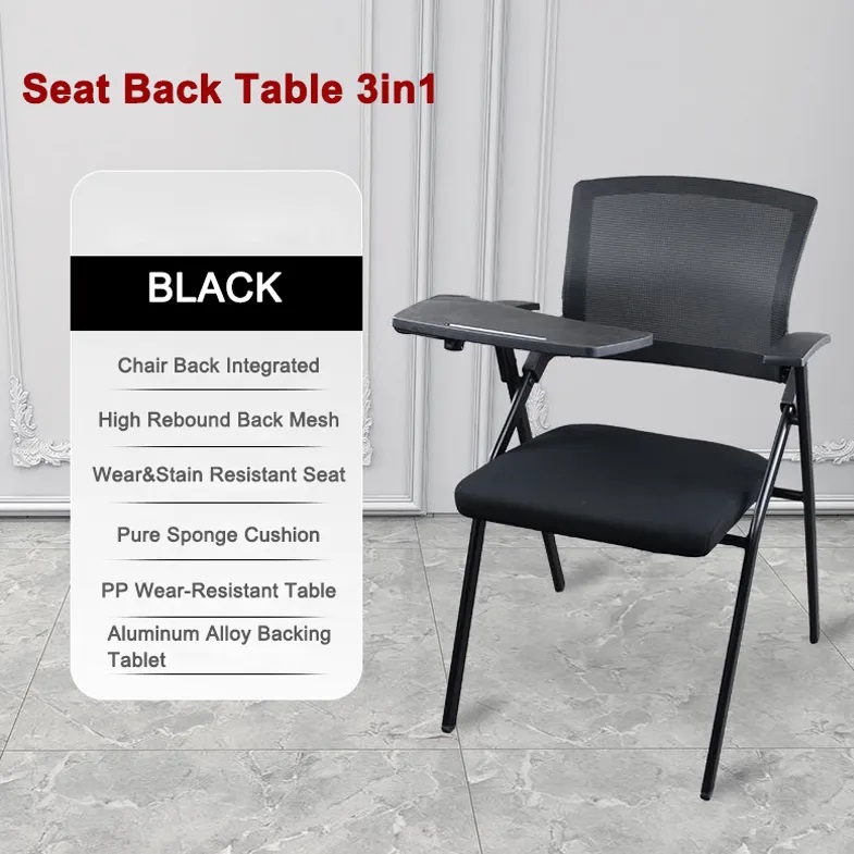 Folding Chair For Cushion Chair With Writing Pad Flipkart Folding