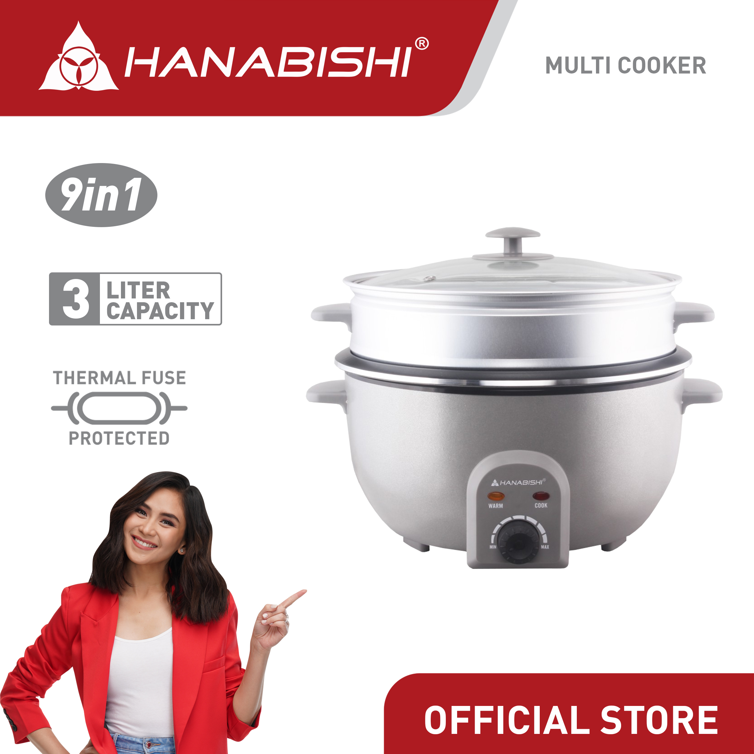 Hanabishi multi cooker hotsell