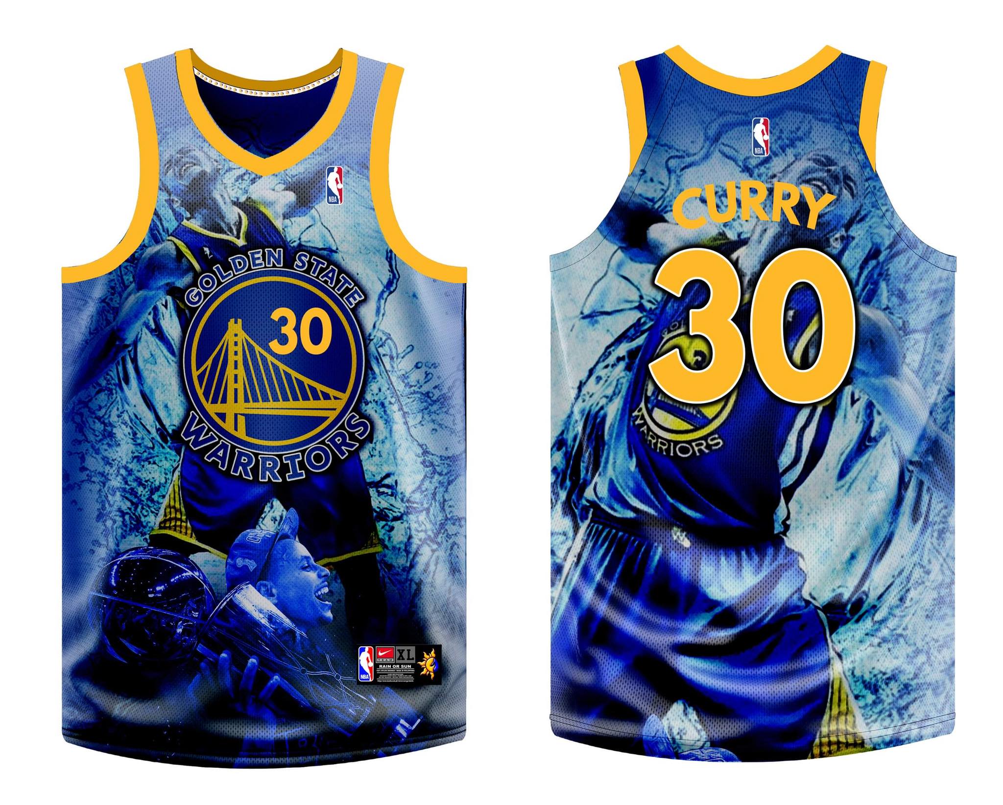 Golden State Warriors Stephen Curry DARK (Oakland) – The Sports