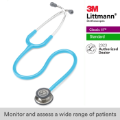3M Littmann Classic III Stethoscope with Turquoise Tube