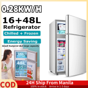 HD Inverter Mini Refrigerator with Freezer, 64L, Energy Efficient