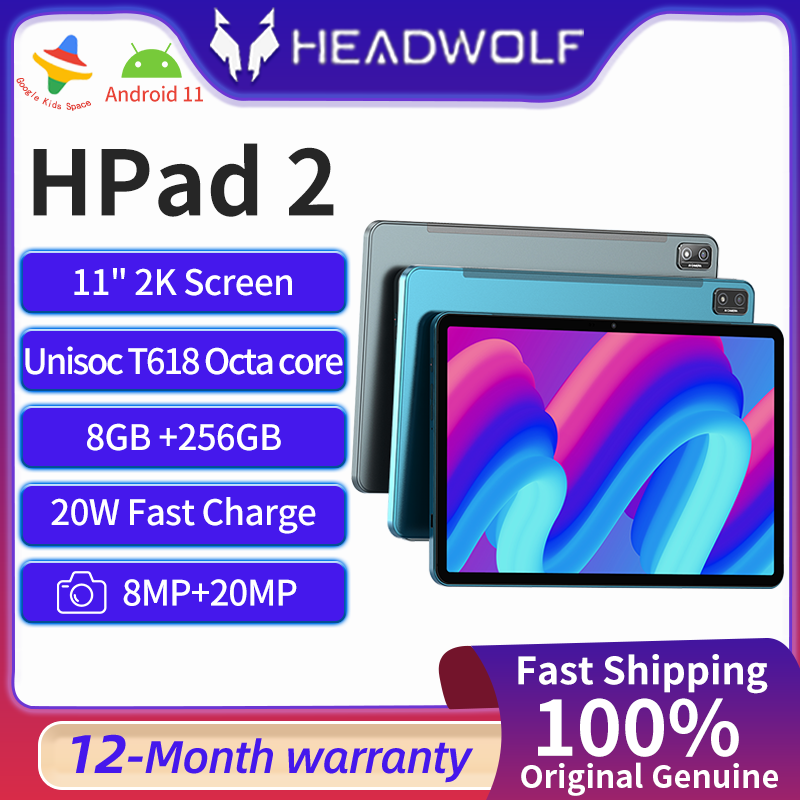 Headwolf FPad 2 Tab 8 inch Android 13 Tablet Unisoc T310 4GB RAM