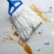 BIN LU Cotton Yarn Mop Head - Durable Cleaning Tool