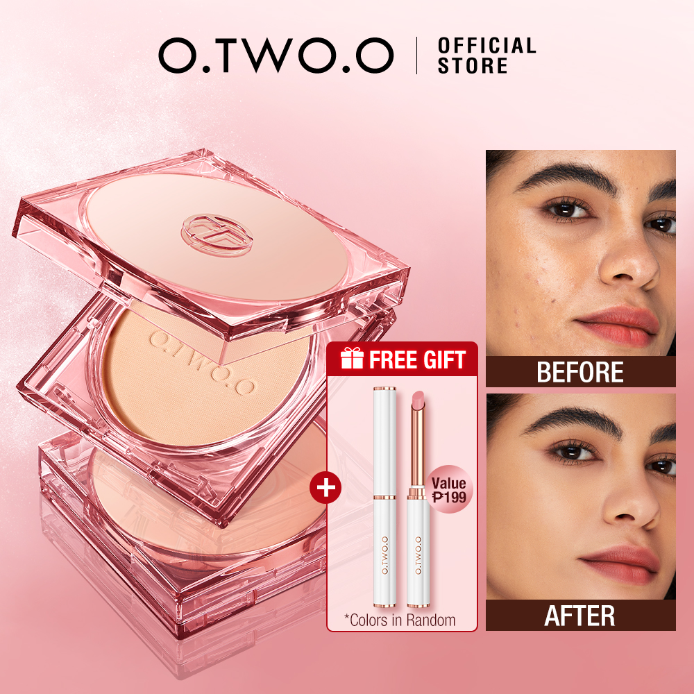 Discount on O.TWO.O  shoes - SKU: O.TWO.O Compact Powder Face Powder 12HR Oil Control SPF 30 PA++ Natural Finish Waterproof Flawless S