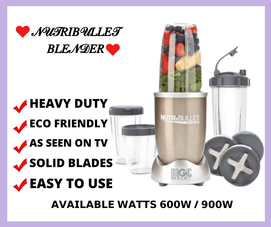construir Inspector Catastrófico Shop Nutribullet Blender 900 Watts with great discounts and prices online -  Aug 2022 | Lazada Philippines