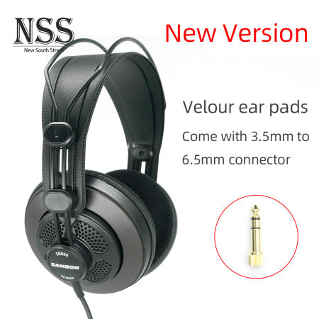 SAMSON SR850 Professional Studio Headphones - Ideal for Studio Use