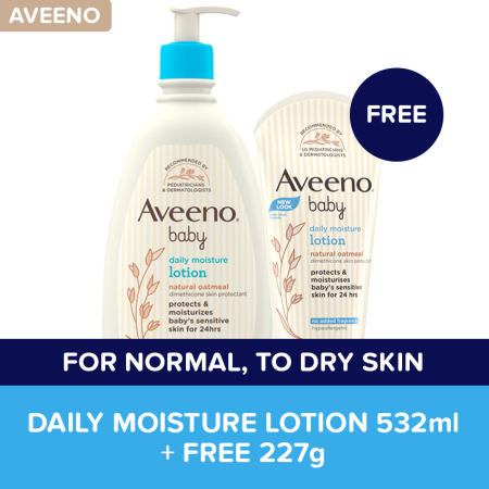 Aveeno Baby Daily Moisture Lotion Discount Bundle