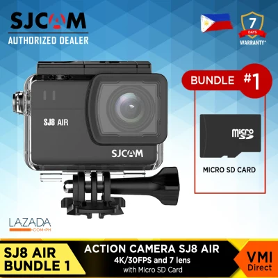 SJCAM SJ8 Air Wi-Fi Waterproof action camera 4k 1080P 30FPS 2.33” LCD Sports SJCAM Action Camera with Optional Bundle Accessories VMI DIRECT (9)