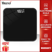 YOWXII Body Fat Scale with Liquid Crystal Display