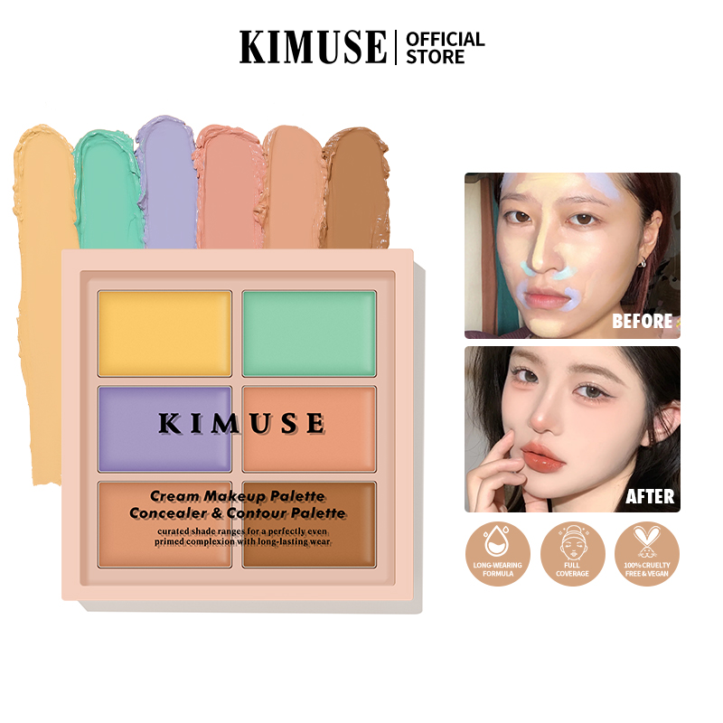 Discount on Kimuse  shoes - SKU:  Cream Concealer & Contour Palette Multi-Function 