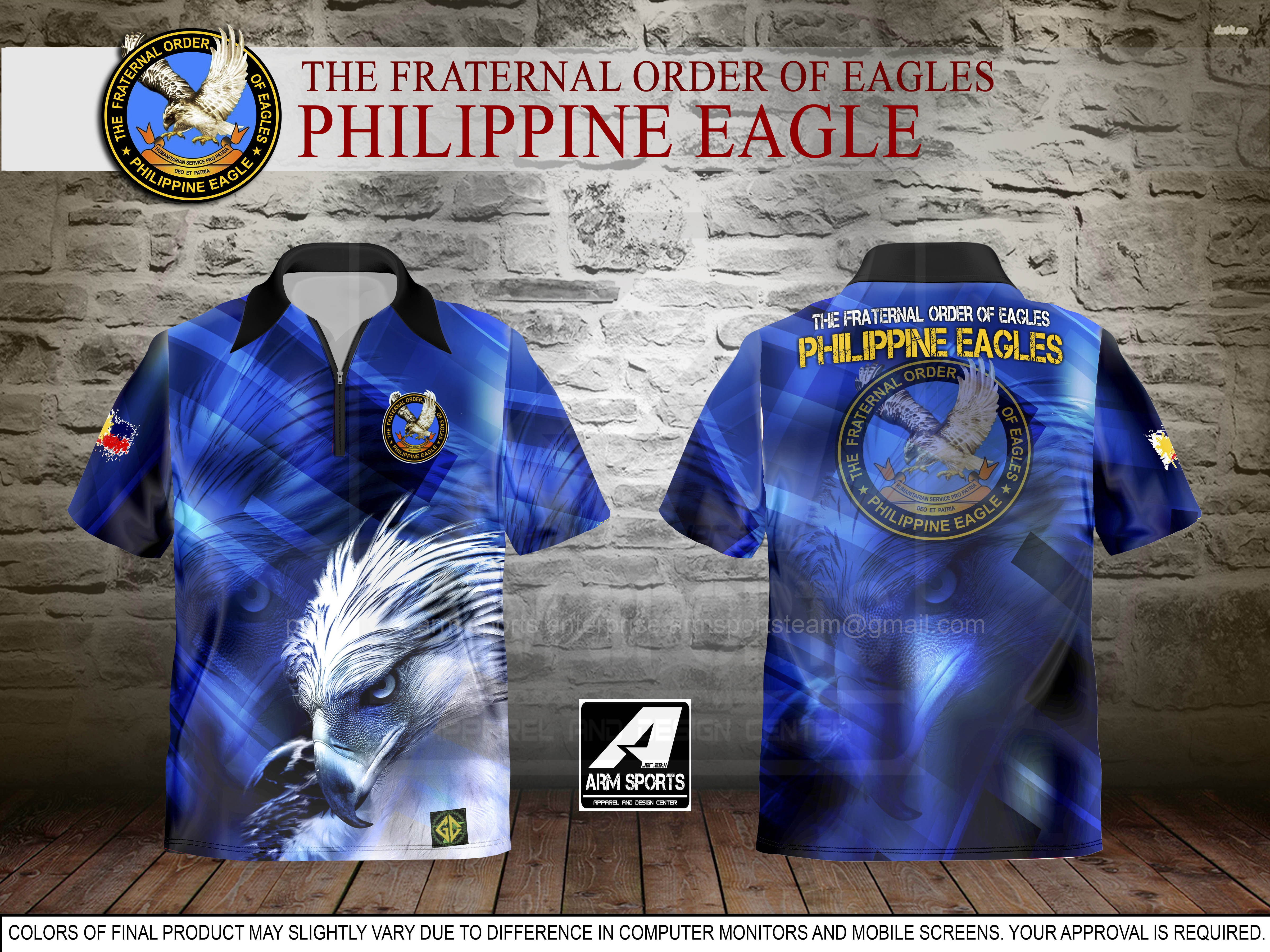 EAGLES POLO SHIRT DESIGN 7-11 (FULL 