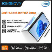 kingnovy L15 10.5" 2-in-1 Windows 11 Tablet Laptop