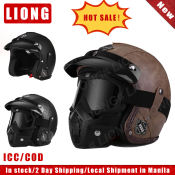 Vintage Retro Harley Helmet for Women and Men by 