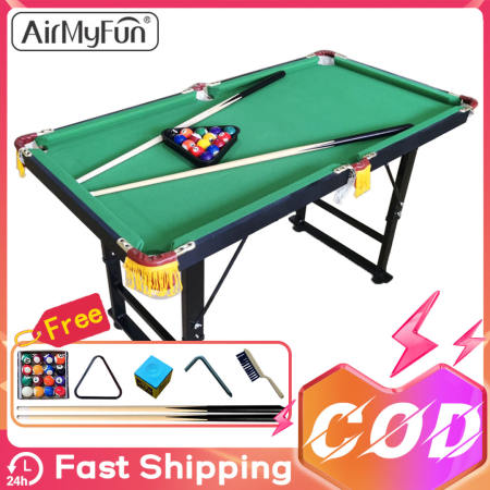 Mini Billiard Table Set for Kids - 120CM Adjustable Legs