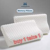 Natural Latex Memory Foam Pillow - Buy 1 Get 1 Free