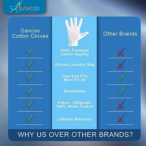 gaxcoo cotton gloves