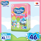 MamyPoko Play Pals Baby Diaper Pants XL  - for 12-17 kg