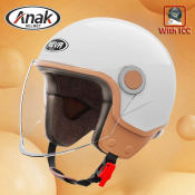 CI-02 Classic Half Face Helmet with ICC Sticker (Anak)