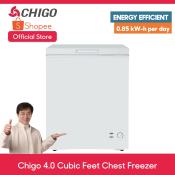 Chigo 4 cu ft Energy Efficient Chest Freezer