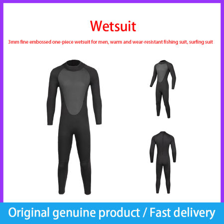 Men's 3mm SCR Neoprene Wetsuit for Surfing and Snorkeling