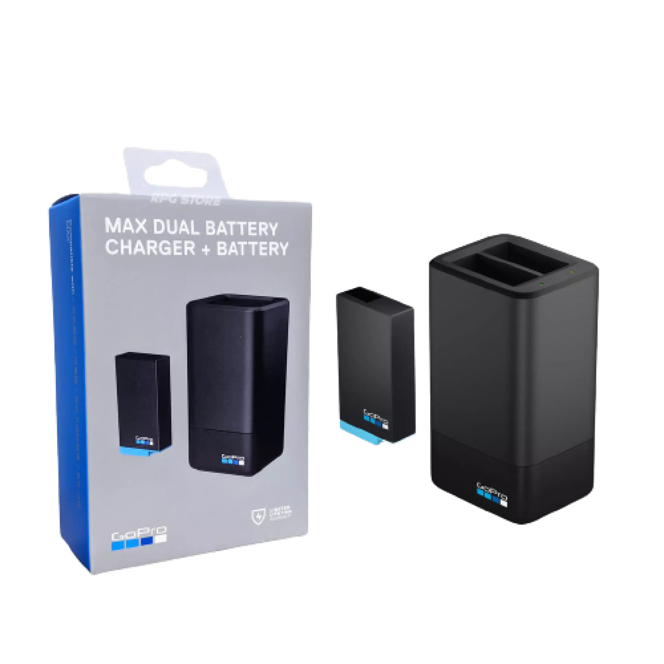 GOPRO MAX DUAL BATTERY CHARGER + BATTERY | Lazada PH