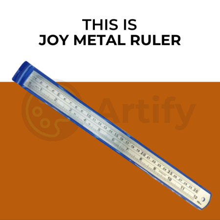 Aluminum Ruler Joy 12 Inches ruler High Quality Aluminum ruler