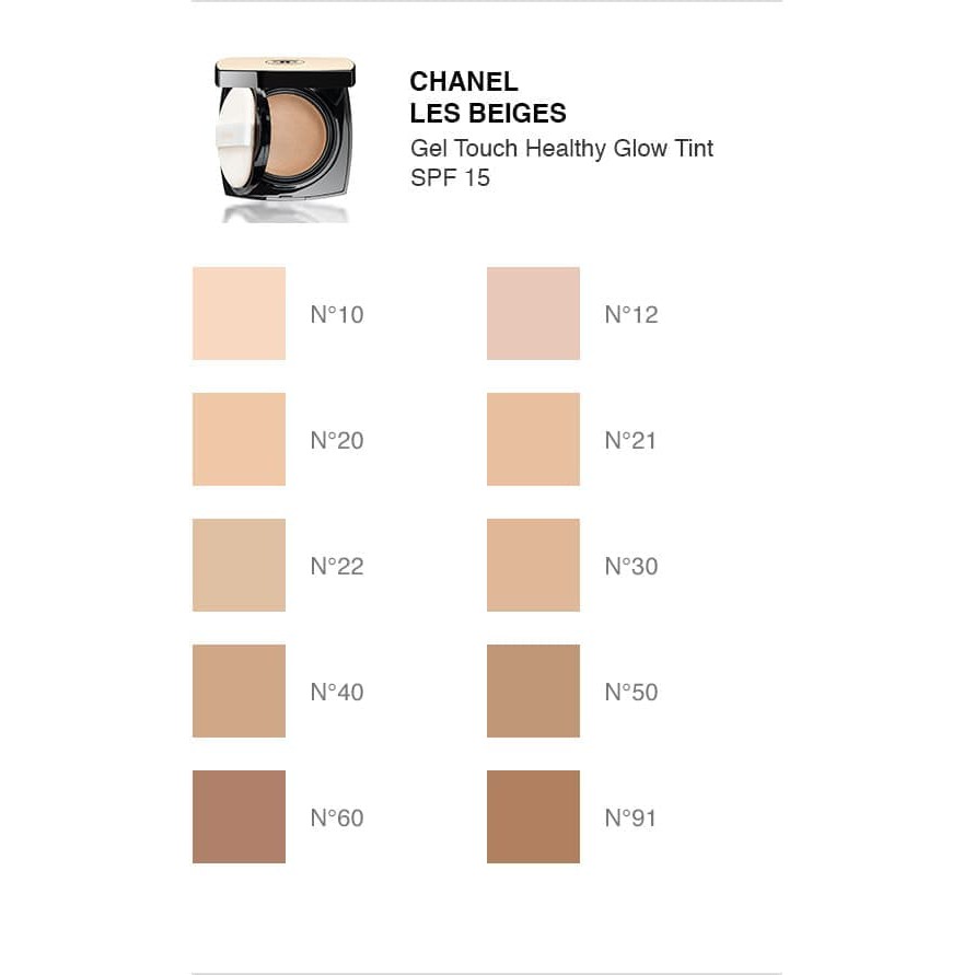Chanel Les Beiges Healthy Glow Gel Touch Foundation N30: Review
