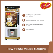 InJoy Coffee Vendo Machine Package