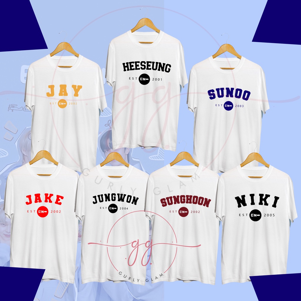 ♚ Enhypen Series Dodgers High Quality T-Shirt