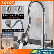 KOYOT 304 Stainless Steel Kitchen Faucet with Water Saving Tap