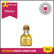 Patron - Anejo - 50ml Miniature  Mexican Tequila