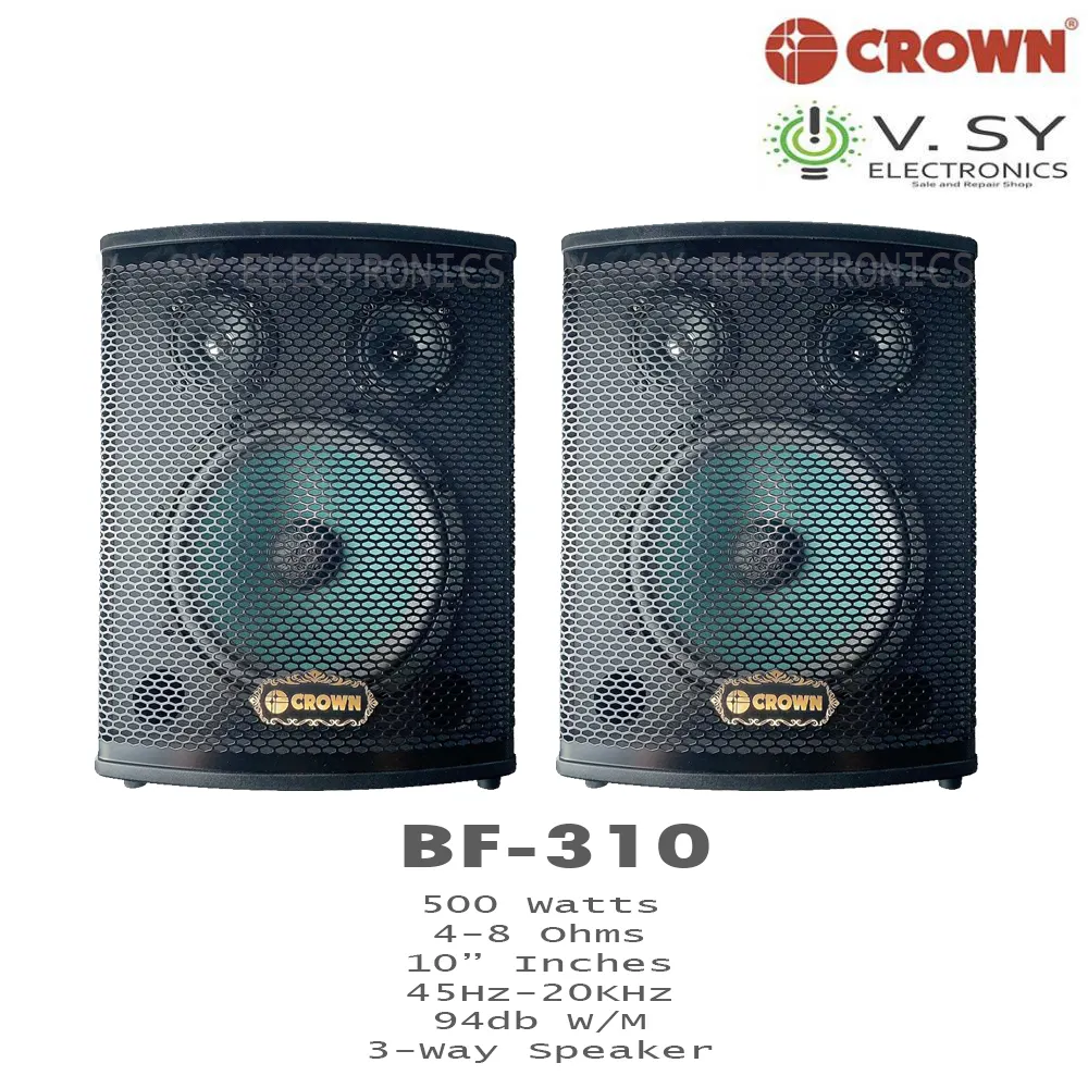 crown karaoke speaker