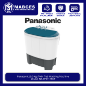Panasonic 9.0 Kg Twin Tub Washing Machine NA-W9018BSP