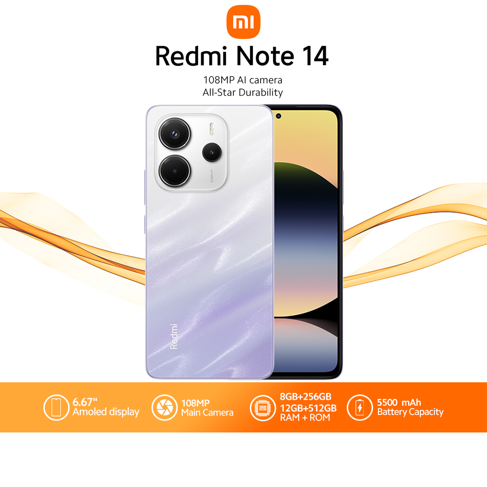 Redmi Note 14 MediaTek Helio G99-Ultra 108MP AI camera system