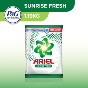 Ariel Sunrise Fresh Detox Powder Detergent, 1.19KG-1.32