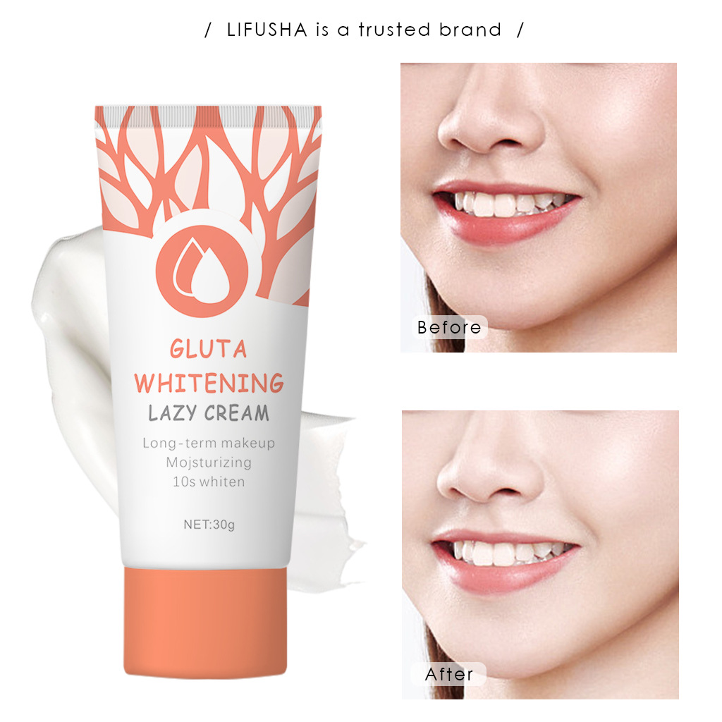 Gluta Whitening Lazy Cream / Orange Exfoliating Whitening Gel