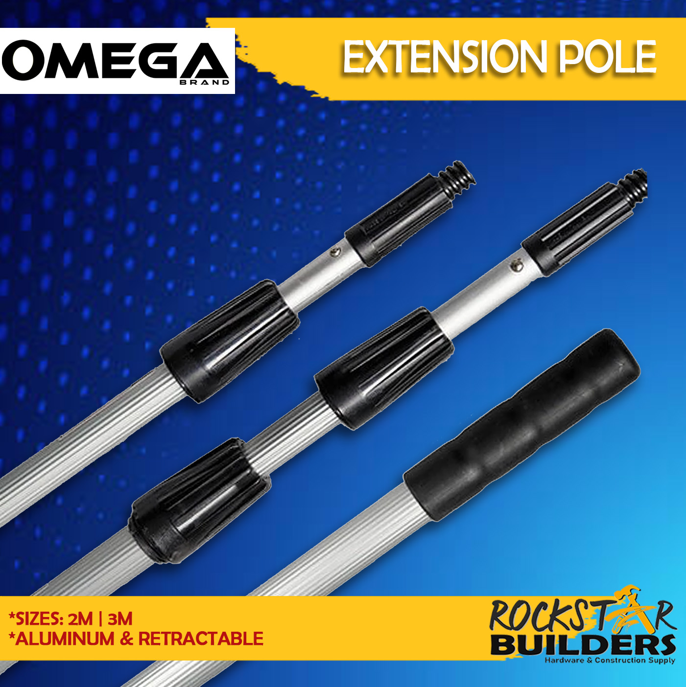 VEVOR Extension Pole, 20 Ft Telescoping Pole, Multi-Purpose