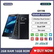 Samsung G9198 Dual Screen LTE Flip Cellphone, 16MP Camera