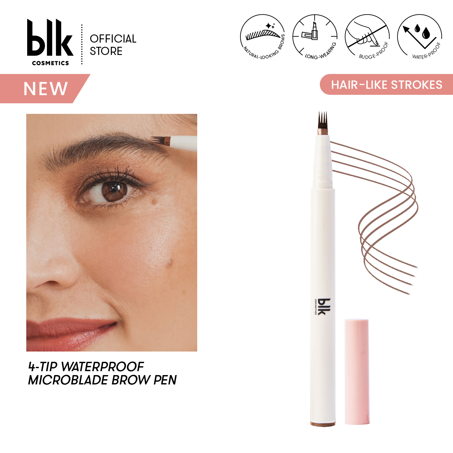 Discount on BLK Cosmetics  shoes - SKU: blk cosmetics daydream 4 tip microblade pen